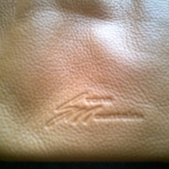 Leather Tan Zip Purse - Picture 4 of 6